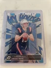 2024 Donruss Optic Drake Maye My House RC #8 New England Patriots