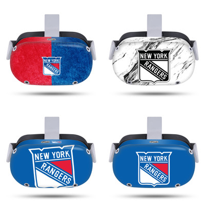 OFFICIAL NHL NEW YORK RANGERS VINYL STICKER SKIN DECAL COVER FOR META QUEST