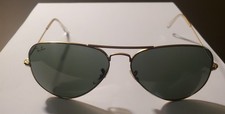Ray Ban Gold Metal Aviator Sunglasses - RB3025 L0205 58-14-135 -Italy
