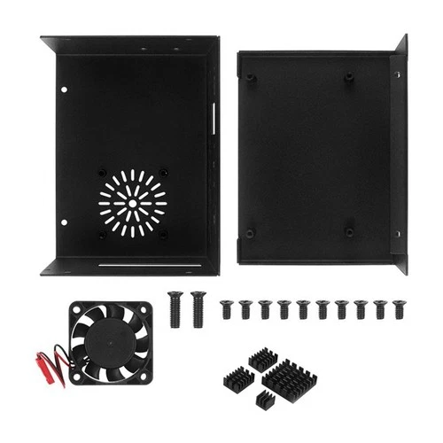 Metal Case for 5 Plus with Aluminum Heatsink H2C66051