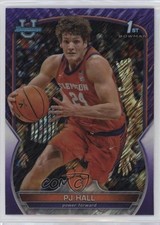 2022-23 Bowman U Chrome Purple Shimmer Refractor PJ Hall #19 c4q