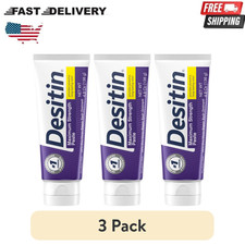 3 pack Desitin Maximum Strength Diaper Rash Cream, 40 Zinc Oxide, 4.8 oz