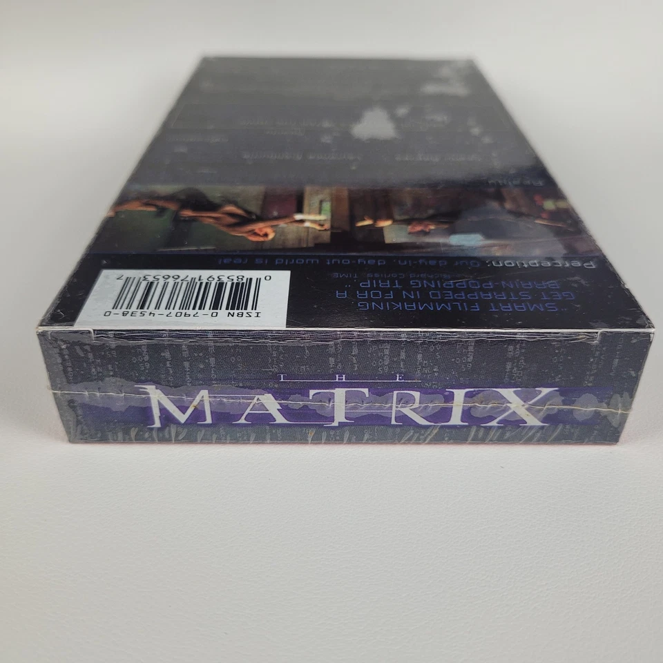 The Matrix VHS 1999 Collector's Edition Widescreen Sci-Fi Action Factory Sealed - Image 4 of 4