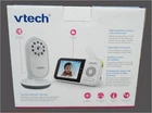 VTech 2.8" Digital Video Baby Monitor with Night Light, White-VM3258