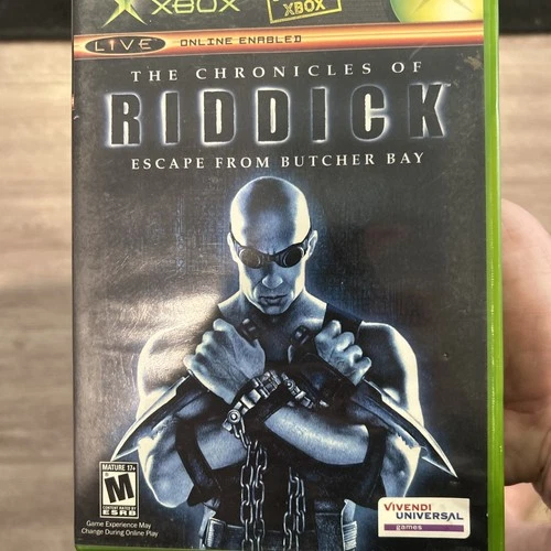 Chronicles of Riddick: Escape From Butcher Bay (Microsoft Xbox, 2004)