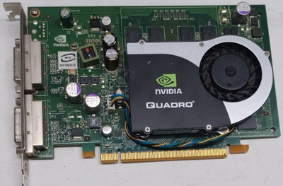 Lot of 4 PNY NVIDIA Quadro FX 570 (VCQFX570PCIEPB) 256MB DDR2 SDRAM PCI
