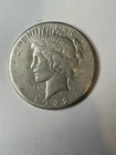 1922 Peace Silver Dollar, ONE DAY SHIPPING, Capsule included