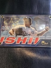 Authentic Images Kazuhisa Ishii Los Angeles Dodgers Gold Foil Sig #17 /1017