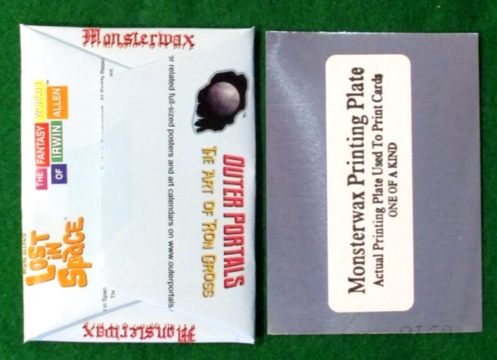 Lost in Space Cards "THE INITIAL ADVENTURES" PRINTING PLATE 1/1 FOR WRAPPER + WP - Image 4 of 4