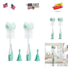 BPA-Free Bottle  Nipple Brush Set - Soft Yet Effective Cleaning Essentials