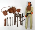 Vintage Marx 1960's 12” Johnny West Geronimo Jointed Western Action Figure