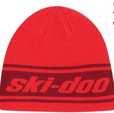 NEW Ski-Doo Reversible Beanie O/S Brick Red K...