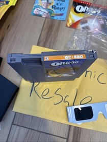 ORB-3D (Nintendo NES 1990) CIB With Glasses, Poster, Warranty Card, Ships Fast!