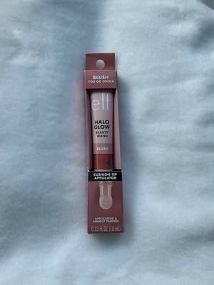 Elf Cosmetics Halo Glow Blush Beauty Wand E.L.F. - You Go Cocoa - Full Size NEW