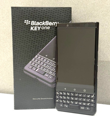 BlackBerry KEYone BBB100-7 64GB SIM-frei Android Smartphone schwarz
