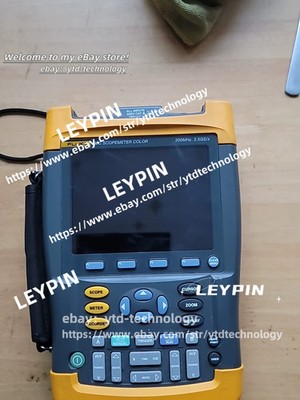 1PCS Fluke 199C 200MHz 2.5GS/s Digital Scopemeter Multimeter&dmm*ytd