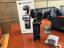 DJI Osmo Pocket 4 Standard package 4K Gimbal Camera Wide Lens Microphone Vlog