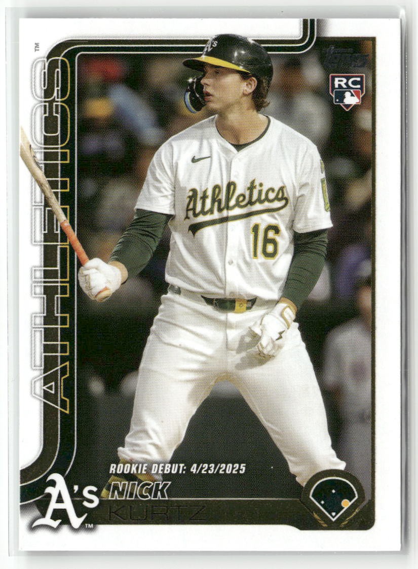 2025 Topps Update #US197 Nick Kurtz 🔥BUY MORE COMBINE SHIP🔥