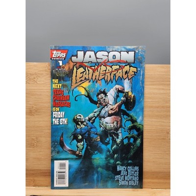 Jason Vs Leatherface #1 Topps Comics 1995 Horror Comic Book