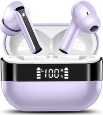 Wireless Earbuds, Bluetooth 5.4 Headphones with HIFI Stereo for Android iOS 