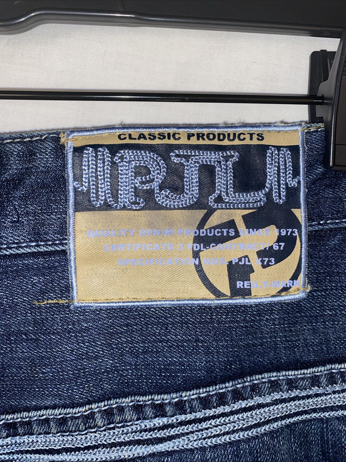 Vintage New Pepe Jeans Men's Size 34x31 Loose Baggy Wide Leg 1973 London NWOT image 6