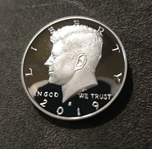 2019-S Proof Ultra-Cameo Silver Half Dollar Kennedy .999 Purity Mint Condition🗽
