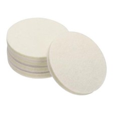 5PCS Wool Felt Polishing Pads Buffing Wheel Polish Pad 3 Inch