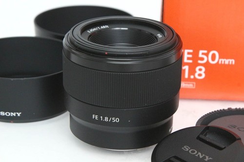Full Refund Guarantee Excellent condition Sony FE 50mm F1.8 SEL50F18F CA01 R4649