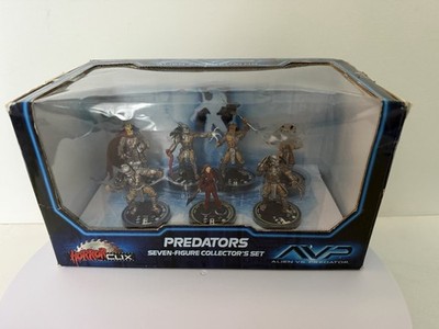 Wizkids Horror Click AVP Predators Seven Collectors Figure Set *Neu in OVP*
