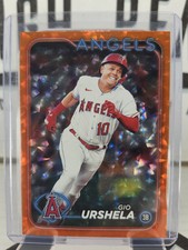 Gio Urshela 2024 Topps - 4 Card Lot w/Orange Foil /299 - Yellow Border & Base