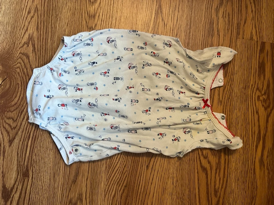 Petit Bateau Sleeveless Bodysuit - Image 2 of 4