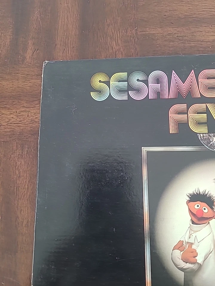 Sesame Street Fever Vinyl LP - 1978 - Sesame Street Records CTW-79005 - Image 3 of 4