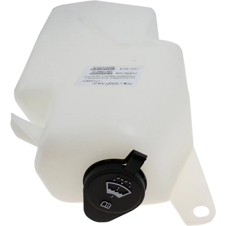 New Washer Reservoir Windshield Expansion Tank Chevy GM1288219 15822676-PFM - Imagem 4 de 4