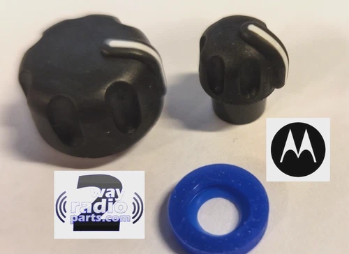 REAL OEM Motorola APX 8000 7000 6000 Radio Standard Volume+Channel Knob Kit