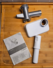 Bosch Fleischwolf MUZ4FW1 für MUM Küchenmaschine - neuwertig, unbenutzt