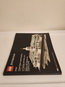 LEGO Architecture 21030 United States Capitol Building (2016) Book Manual Only
