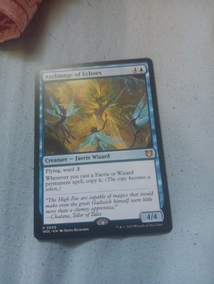 Archmage of Echoes Commander: Wilds of Eldraine Regular