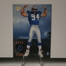 Upper Deck 1995 Star Rookie Luther Elliss Rookie #17 Detroit Lions Card. rookie card picture