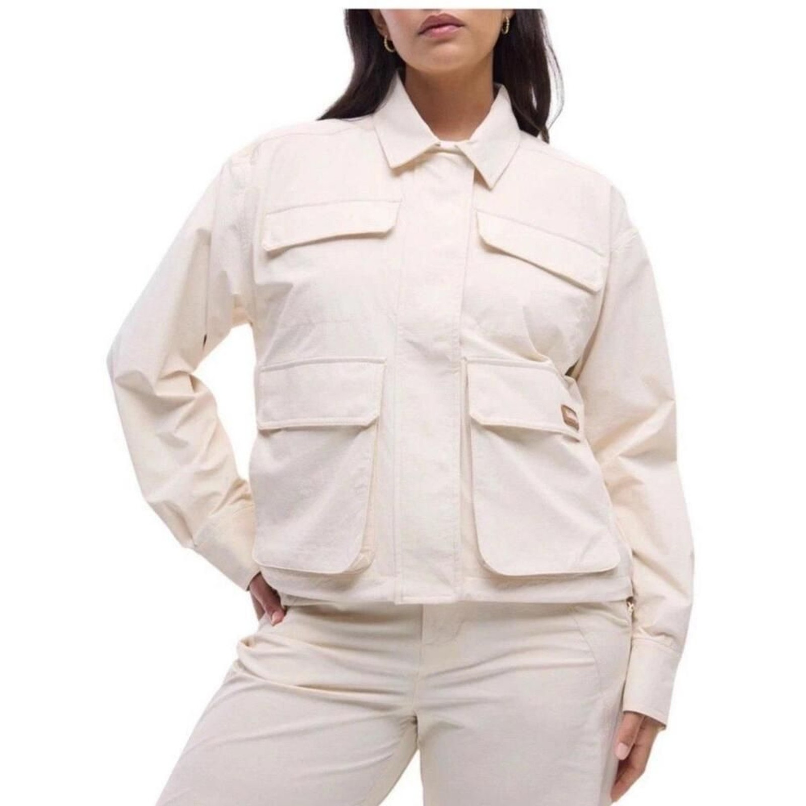 NWT Women’s Halfdays Nan Field Jacket Size L $145 - Oatmilk