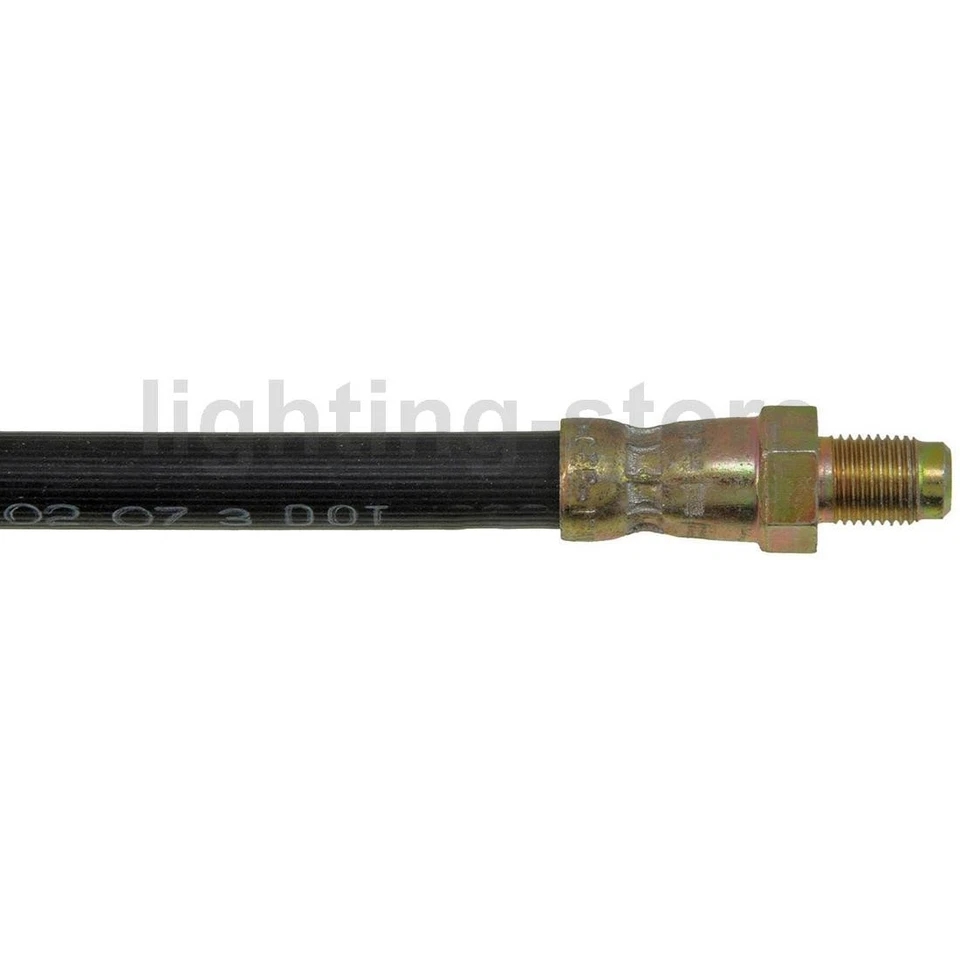 2 Rear Brake Hydraulic Hose Brake Line For Subaru RX 1989 1988 1987 1986 - Image 4 of 4