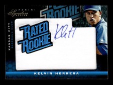 2012 Panini Signature Series #130 Kelvin Herrera #/299