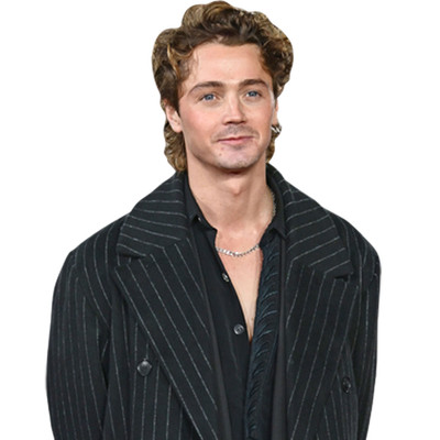Henry Rowley (schwarzes Outfit) Half Body Buddy Cutout