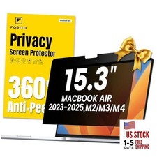 360 Privacy Screen Protector for MacBook Air 15.3 Inch 2023-2025,M4,M3,M2