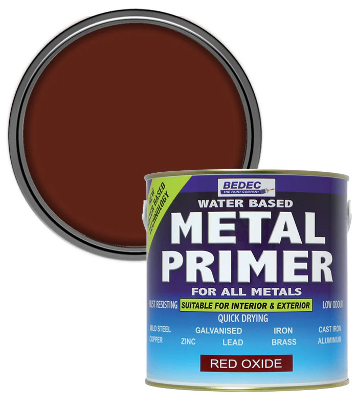 Bedec All Metals Primer Red Oxide 750ml