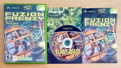 FUZION FRENZY ORIGINAL XBOX NTSC-U US IMPORT RARE NOT FOR RESALE EDITION