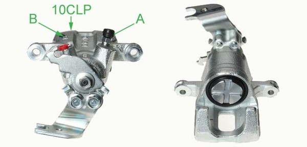 Axia Bremssattel 394390 38Mm FüR Honda Accord 8 CU Tourer CW CU1 CW1 Dtec CU3-image