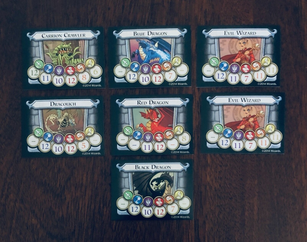D&D, Dungeon! Official (All Level 6 Monster Cards) Extra
