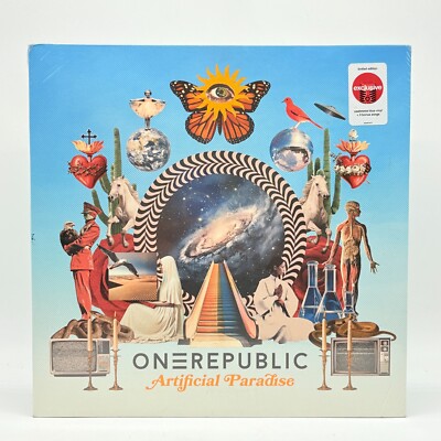 OneRepublic~Artificial Paradise Limited Edition Seabreeze Blue Vinyl LP~NEW