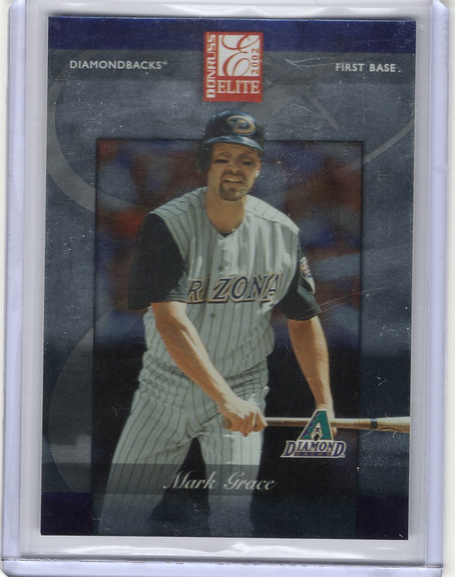 MARK GRACE 2002 Donruss Elite #44 - DIAMONDBACKS