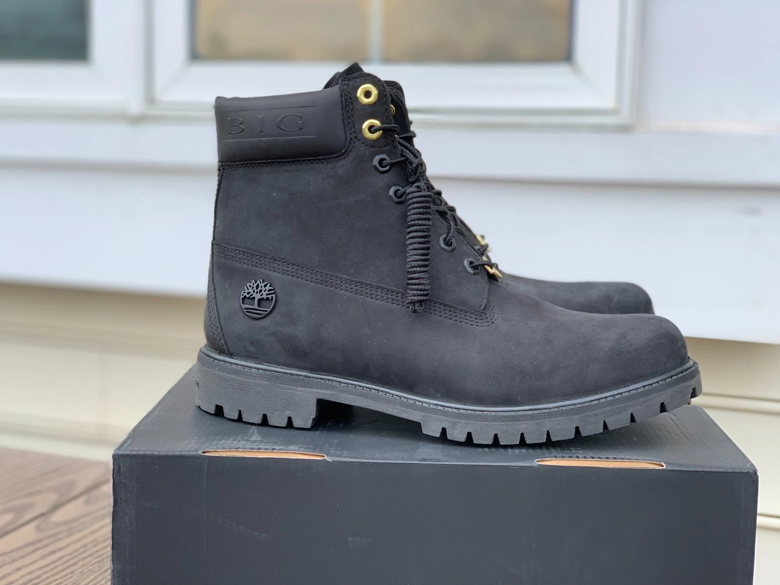 Timberland x Notorious BIG Bad Boy Atmos Supreme Kith limité rare prêt à mourir